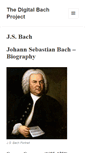 Mobile Screenshot of digitalbach.com